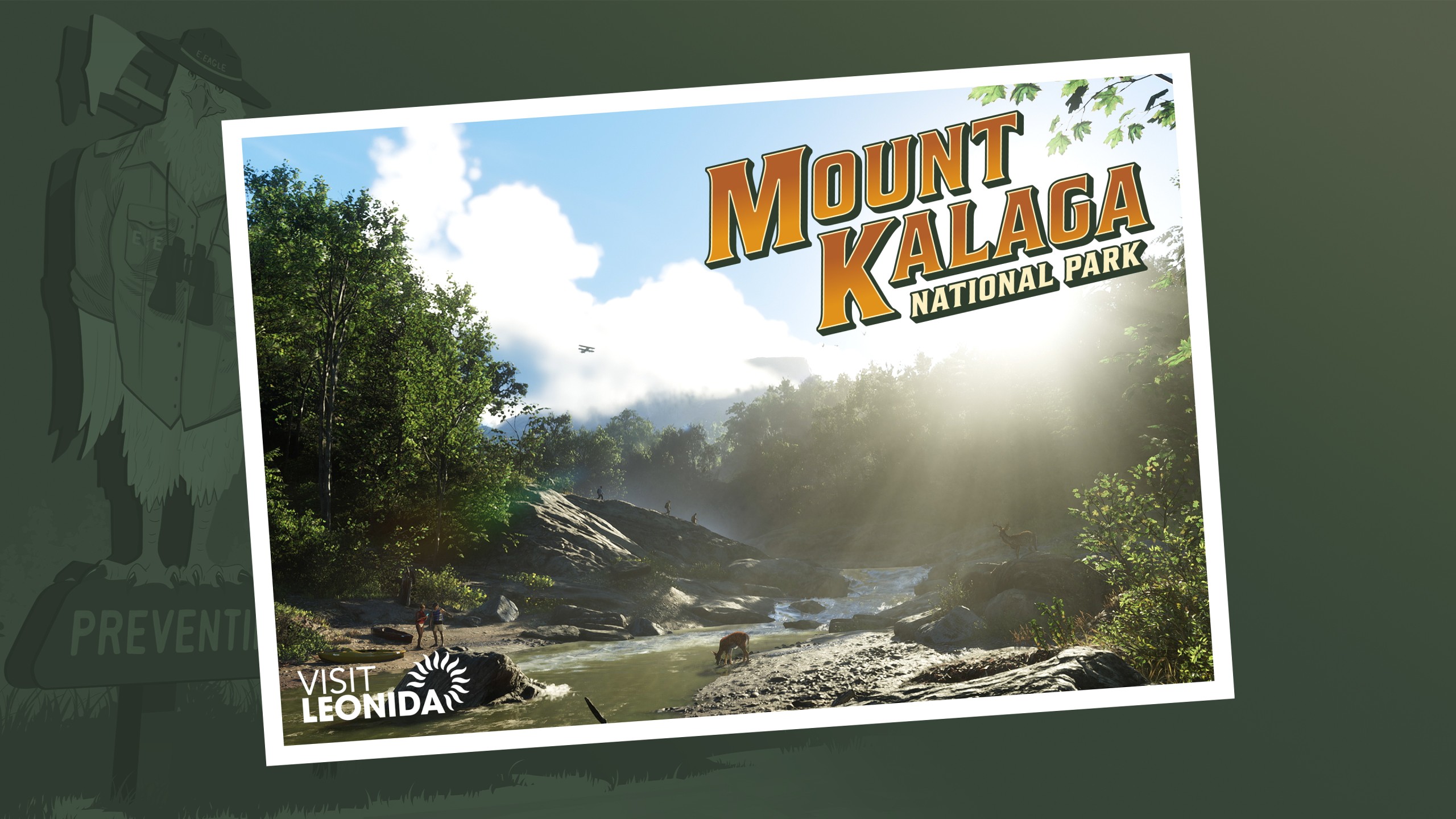 Mount Kalaga National Park Postcard